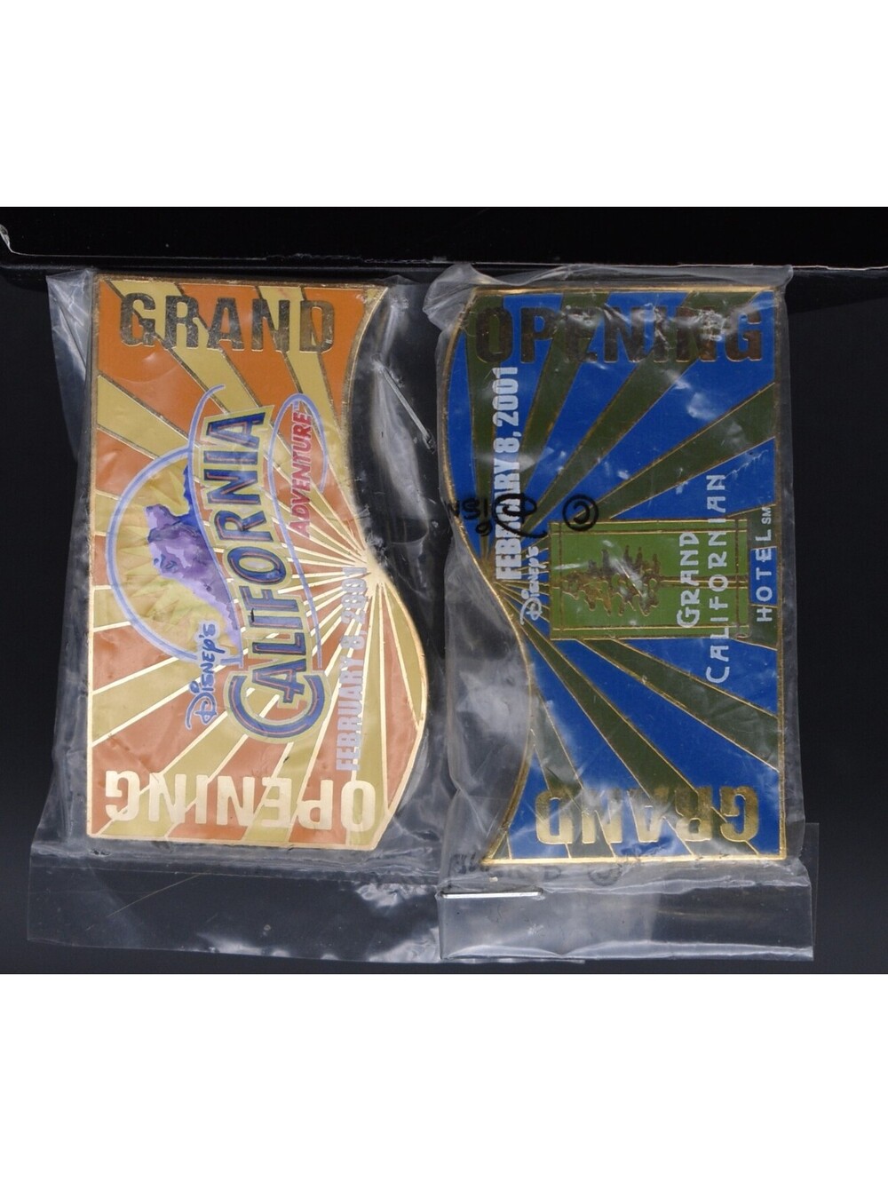 Disney Cast Exclusive Grand Californian Hotel Opening 2 Set LE 2000 Pin (C9)